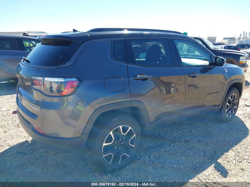 VIN 3C4NJDDB9MT523824 2021 JEEP COMPASS TRAILHAWK 4X4