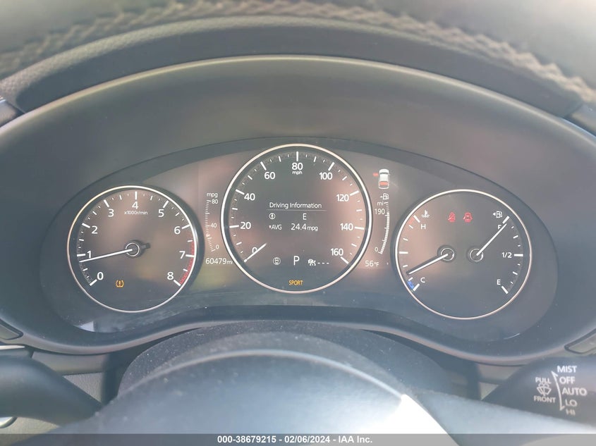 2021 MAZDA 3 2.5L I4   N(VIN: JM1BPAKL5M1323090