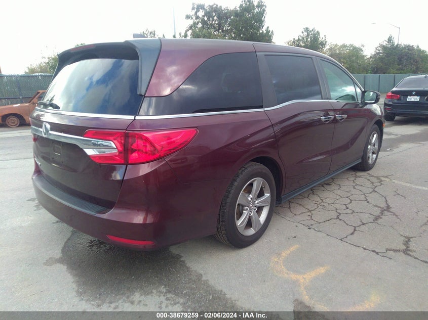 VIN 5FNRL6H59LB022618 2020 HONDA ODYSSEY EX