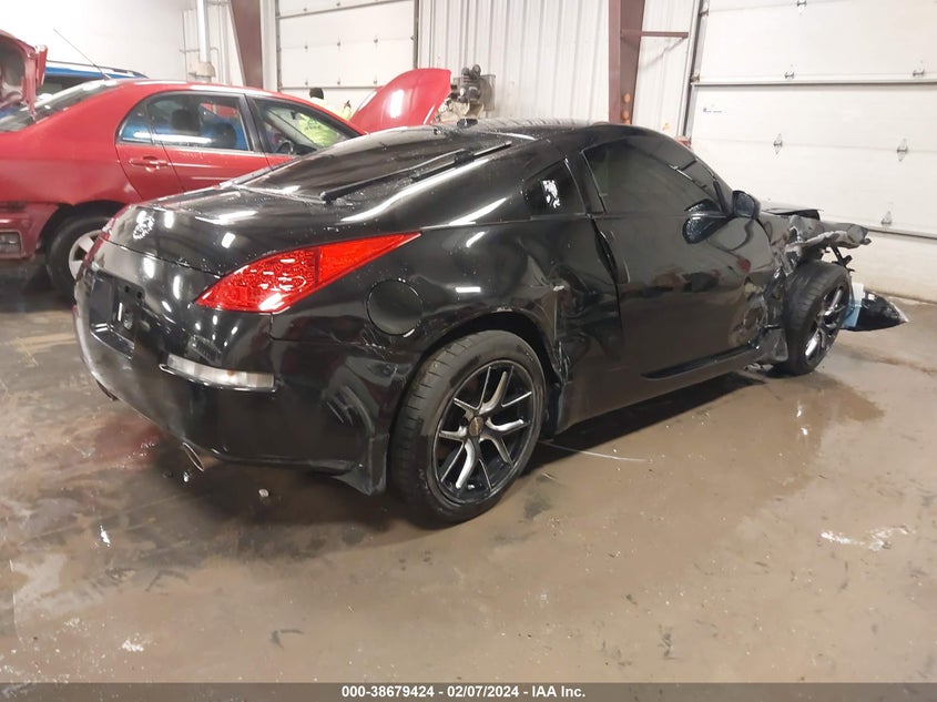 2008 Nissan 350Z Touring VIN: JN1BZ34D88M705889 Lot: 38679424
