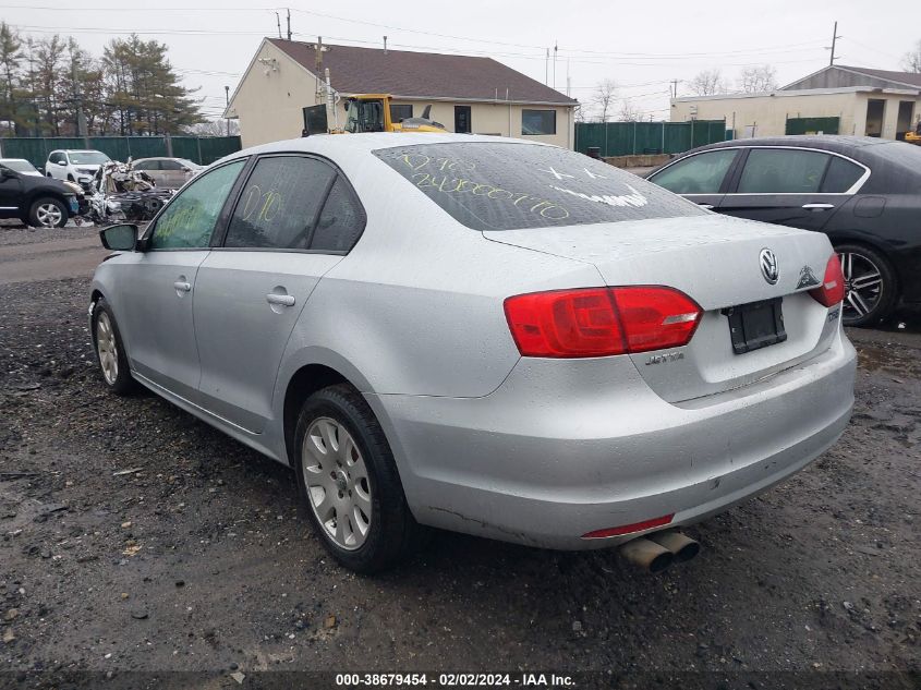 2011 Volkswagen Jetta 2.0L S VIN: 3VW2K7AJ9BM308221 Lot: 38679454