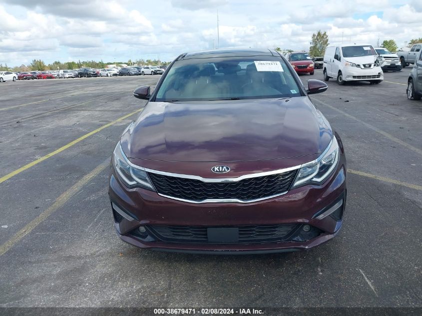 2019 Kia Optima Ex VIN: 5XXGU4L13KG290671 Lot: 38679471