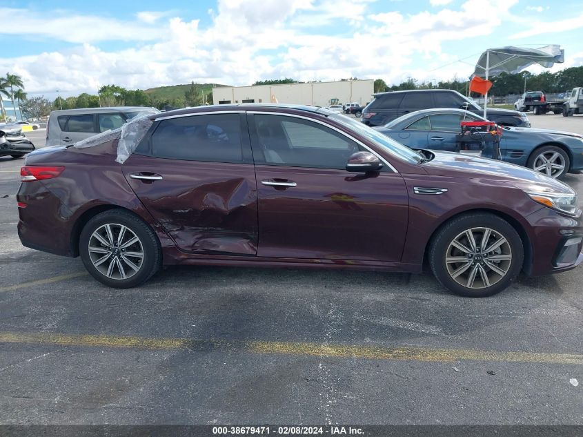 2019 Kia Optima Ex VIN: 5XXGU4L13KG290671 Lot: 38679471