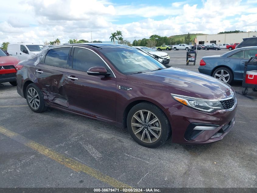 2019 Kia Optima Ex VIN: 5XXGU4L13KG290671 Lot: 38679471