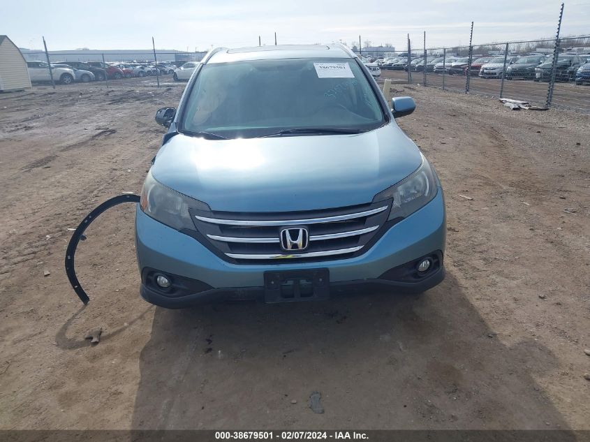 2014 Honda Cr-V Ex-L VIN: 2HKRM4H73EH682323 Lot: 38679501