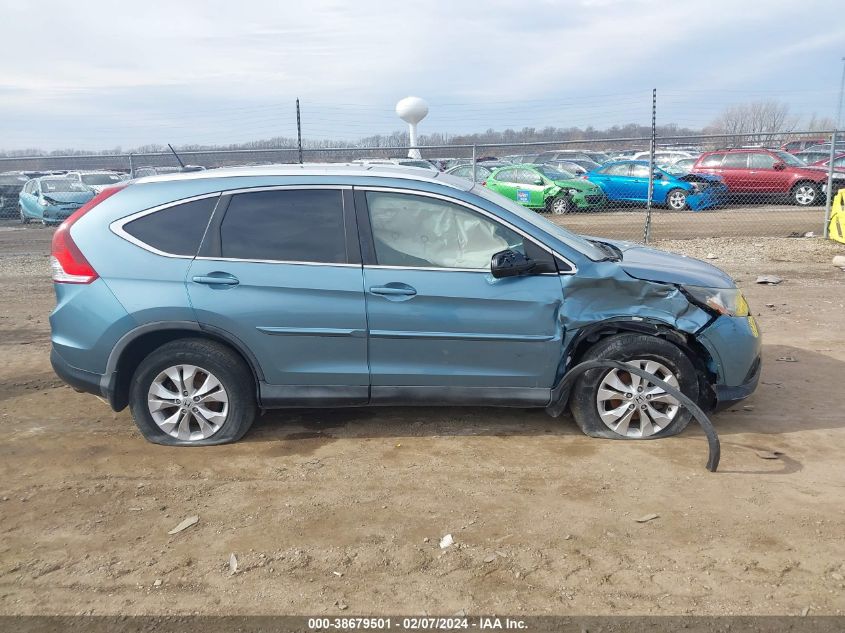 2014 Honda Cr-V Ex-L VIN: 2HKRM4H73EH682323 Lot: 38679501