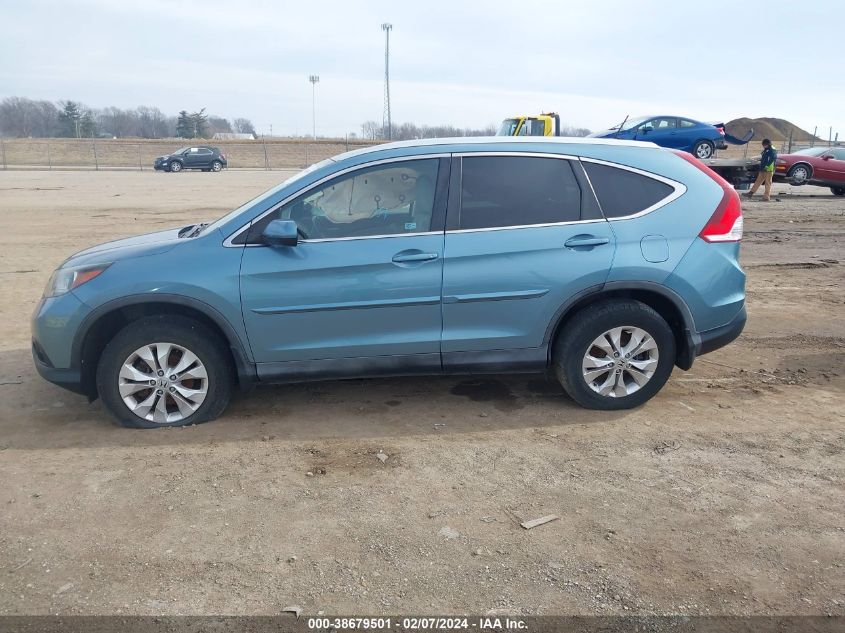 2014 Honda Cr-V Ex-L VIN: 2HKRM4H73EH682323 Lot: 38679501