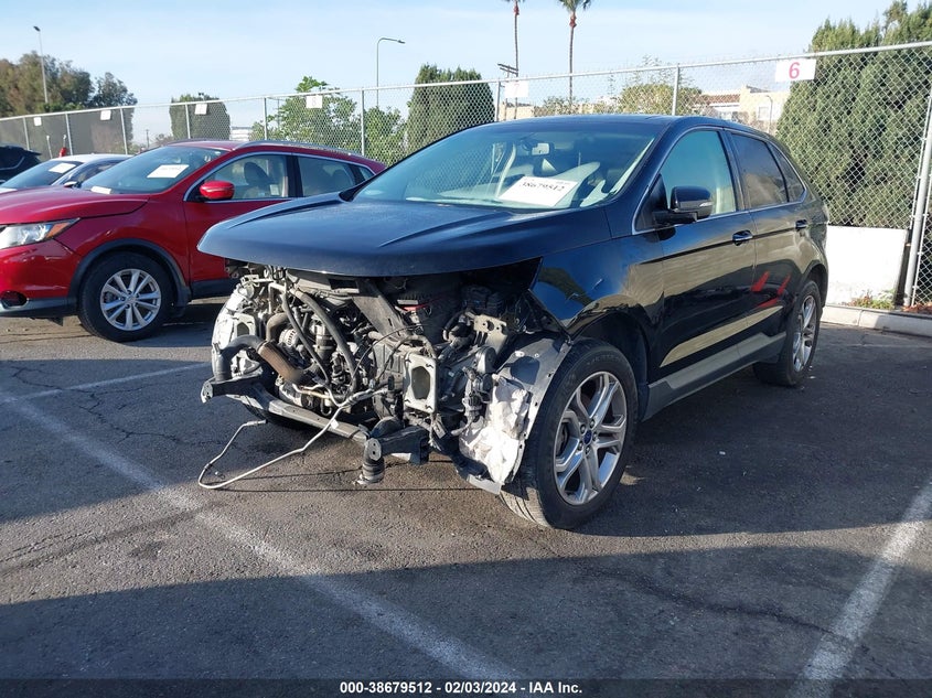 VIN 2FMPK3K95HBB28889 2017 FORD EDGE TITANIUM