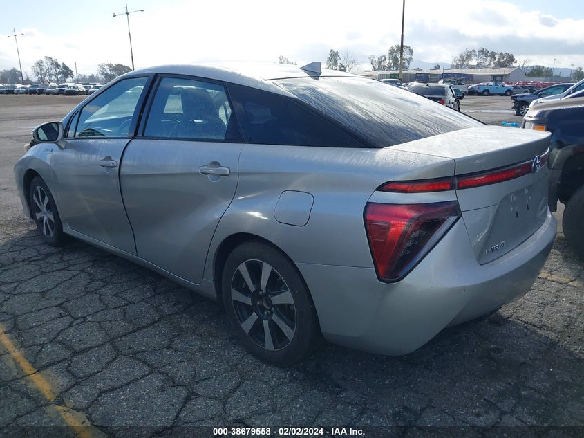 2017 TOYOTA MIRAI VIN: JTDBVRBD0HA001931