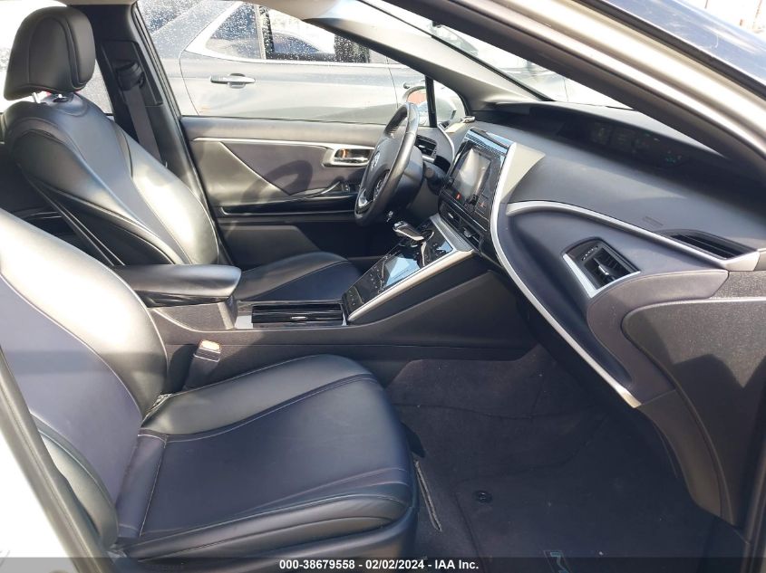 2017 TOYOTA MIRAI VIN: JTDBVRBD0HA001931