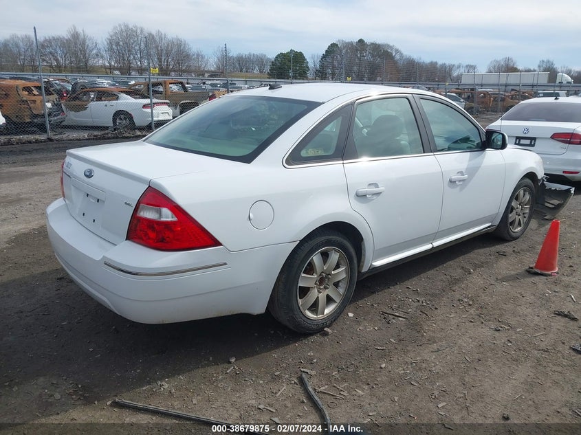 2007 Ford Five Hundred Sel VIN: 1FAHP24117G125934 Lot: 38679875