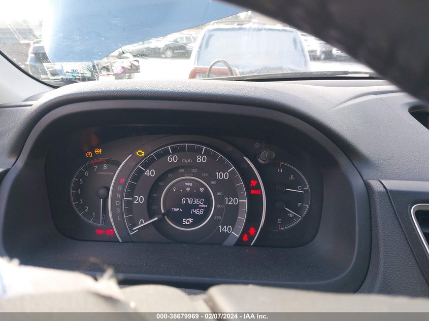 2016 HONDA CR-V EXL - 2HKRM4H71GH617005