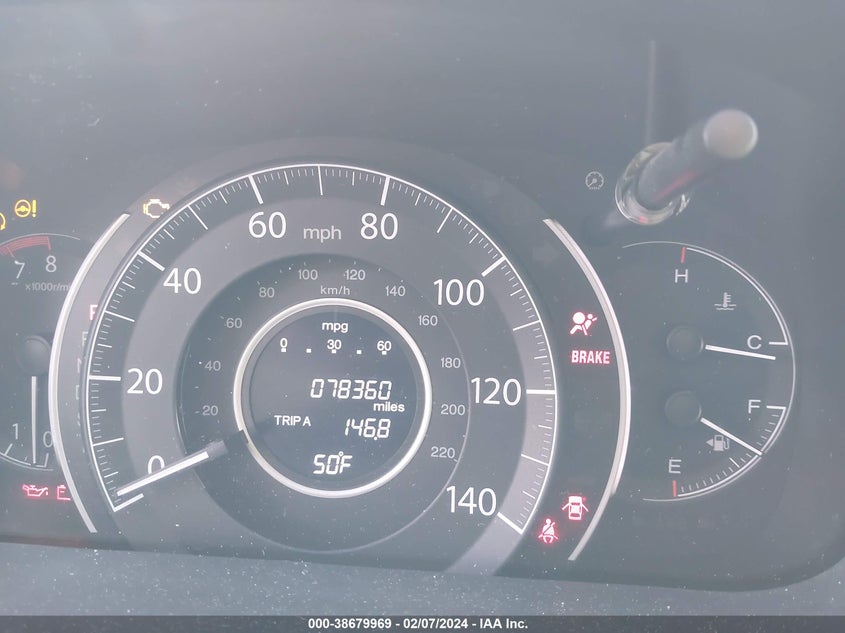 2016 HONDA CR-V EXL - 2HKRM4H71GH617005