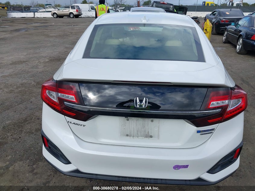 VIN JHMZC5F3XJC008344 2018 HONDA CLARITY PLUG-IN HYBRID TOURING
