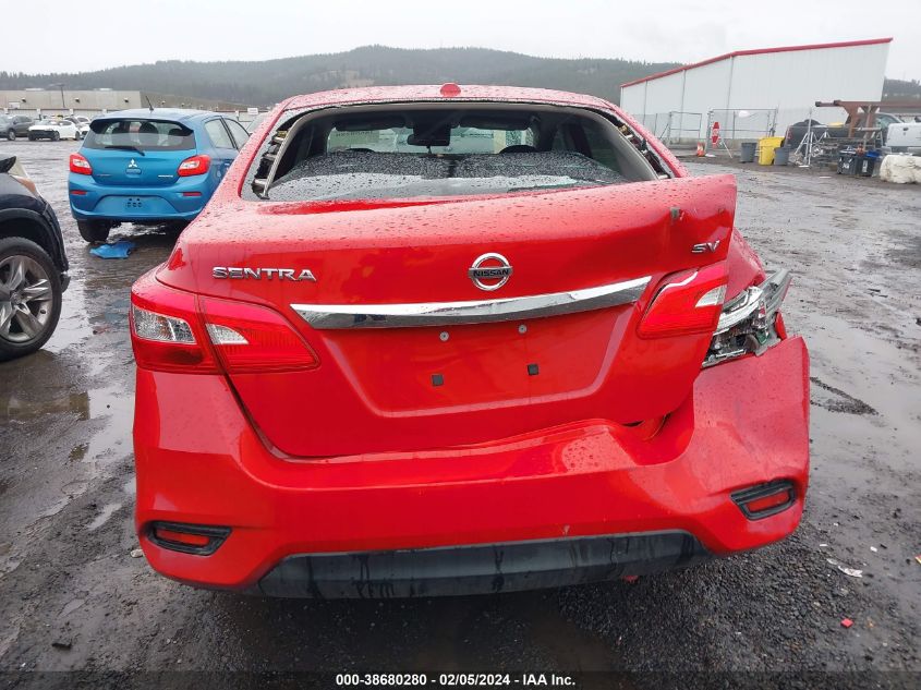 2019 Nissan Sentra Sv VIN: 3N1AB7AP0KL609147 Lot: 38680280