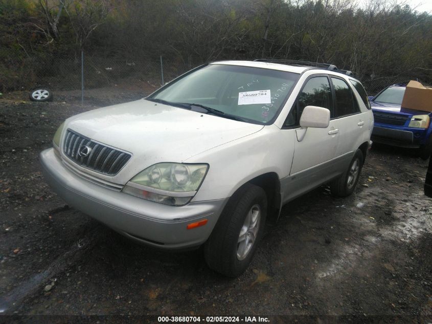 2001 Lexus Rx 300 VIN: JTJGF10U210110939 Lot: 40638023