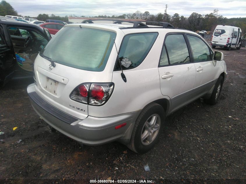 2001 Lexus Rx 300 VIN: JTJGF10U210110939 Lot: 40638023