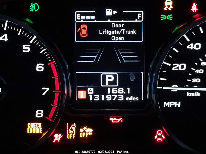 2017 Subaru Forester 2.5I Premium VIN: JF2SJAGC4HH803193 Lot: 38680773