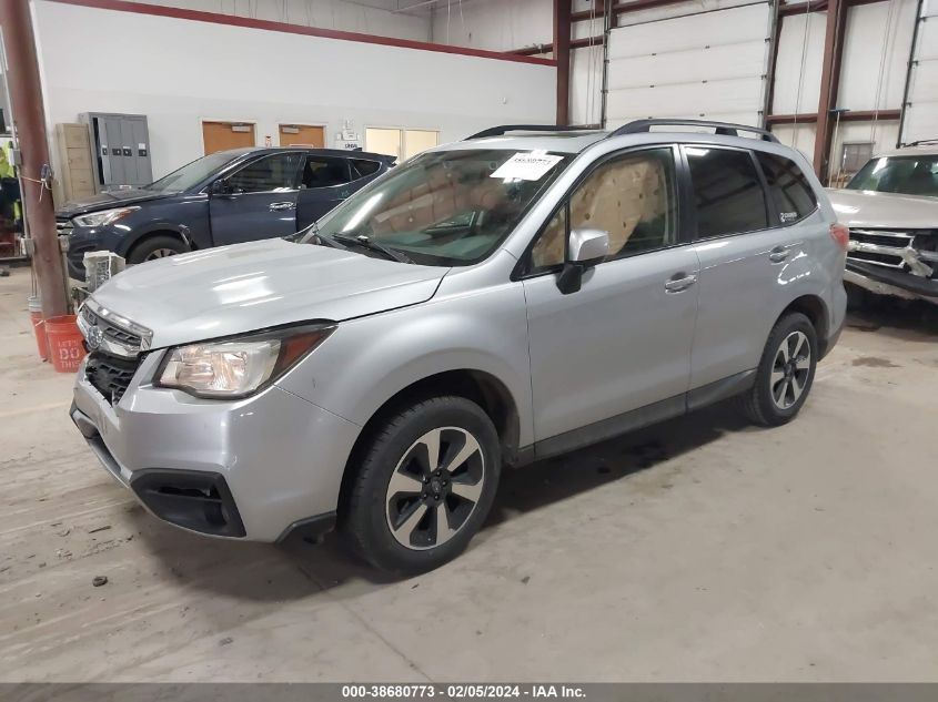2017 Subaru Forester 2.5I Premium VIN: JF2SJAGC4HH803193 Lot: 38680773