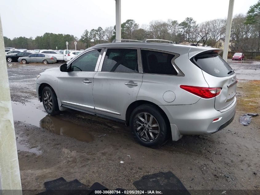 2014 Infiniti Qx60 VIN: 5N1AL0MM9EC521325 Lot: 38680794