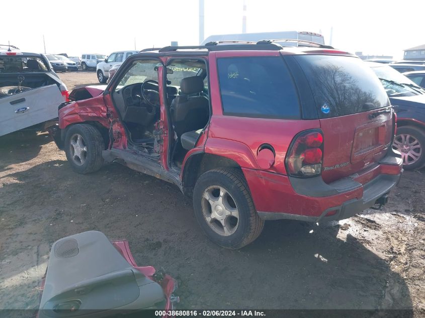 2004 Chevrolet Trailblazer Lt VIN: 1GNDT13S342437262 Lot: 38680816