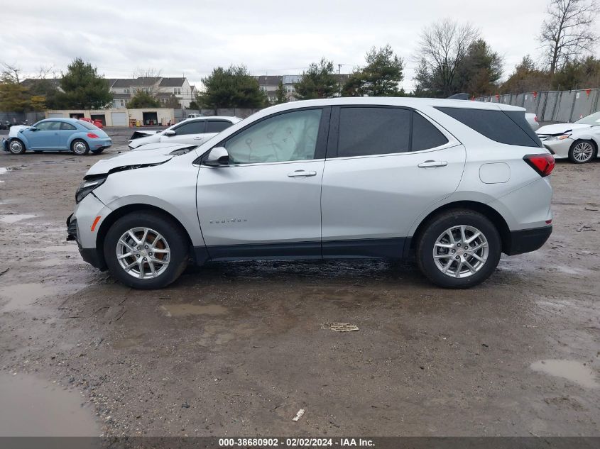 2022 Chevrolet Equinox Lt VIN: 2GNAXJEVXN6140802 Lot: 49550444