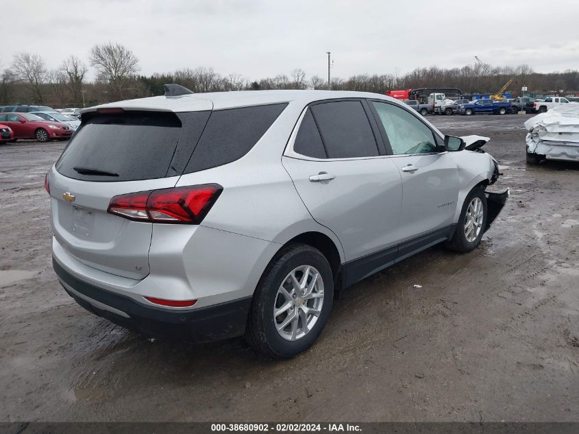 2022 Chevrolet Equinox Lt VIN: 2GNAXJEVXN6140802 Lot: 49550444