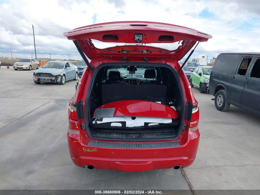 2016 DODGE DURANGO R/T - 1C4SDHCT5GC394430