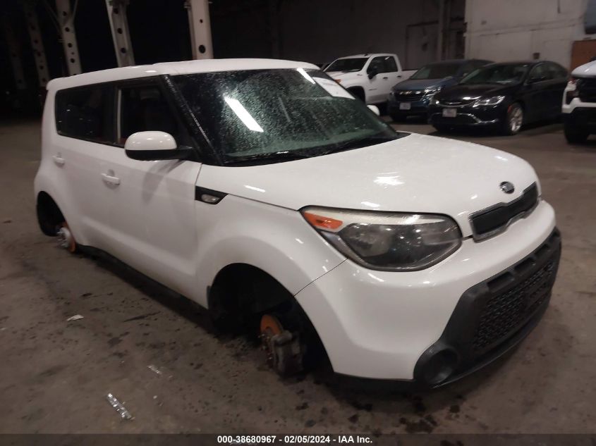 2014 Kia Soul VIN: KNDJN2A24E7089670 Lot: 38680967