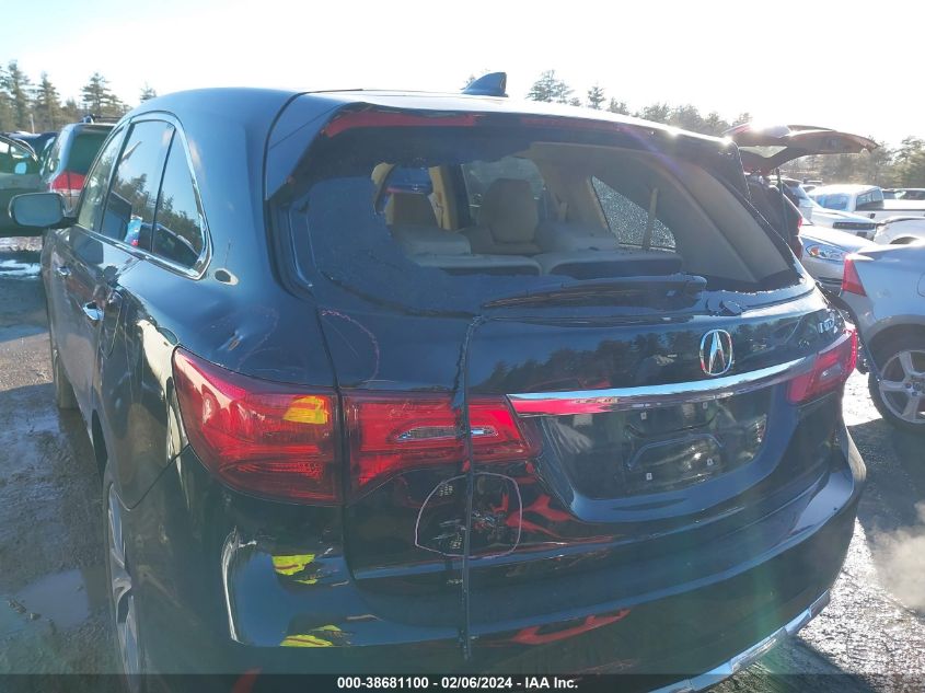 5J8YD4H59HL000394 2017 Acura Mdx Technology Pkg