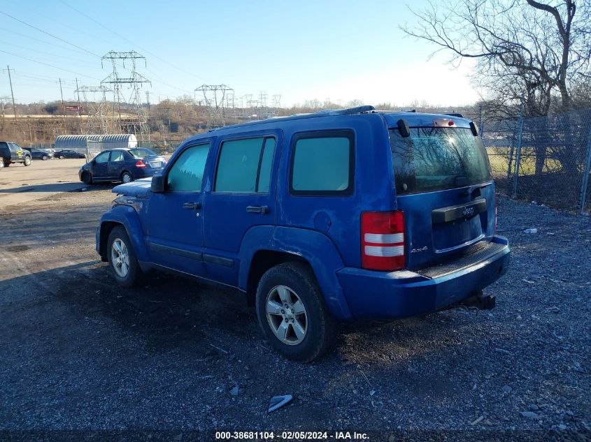 2009 Jeep Liberty Sport VIN: 1J8GN28K99W553752 Lot: 38681104