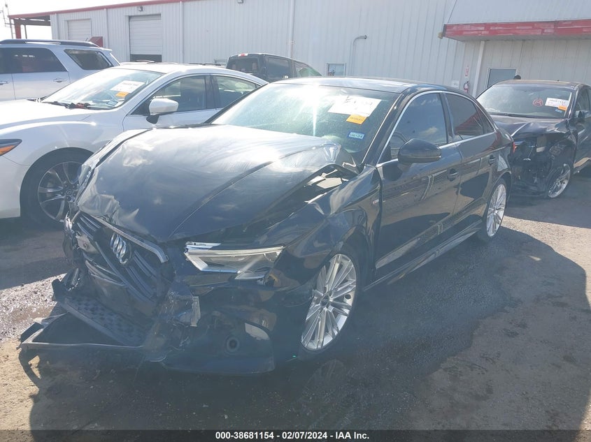 VIN WAUGUGFF6H1069320 2017 AUDI A3 PREMIUM PLUS