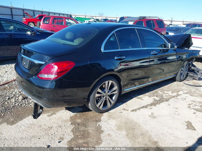 2017 Mercedes-Benz C 300 Luxury/Sport VIN: 55SWF4JB7HU213197 Lot: 38681524