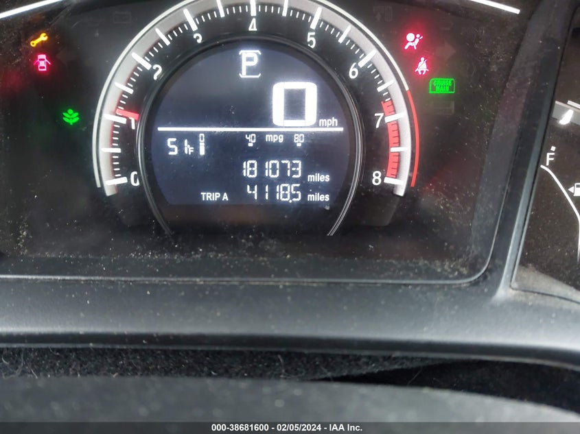 2016 HONDA CIVIC LX - 19XFC2F56GE039371