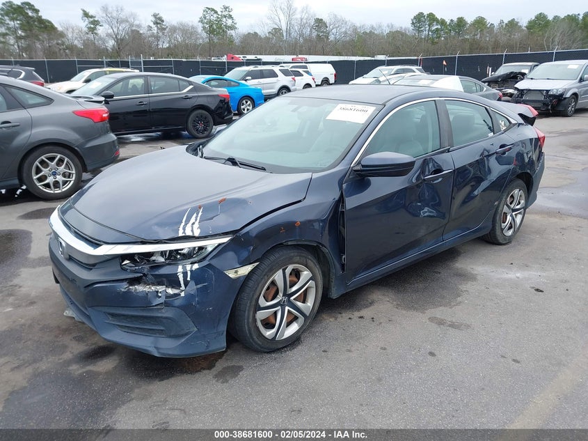 2016 HONDA CIVIC LX - 19XFC2F56GE039371