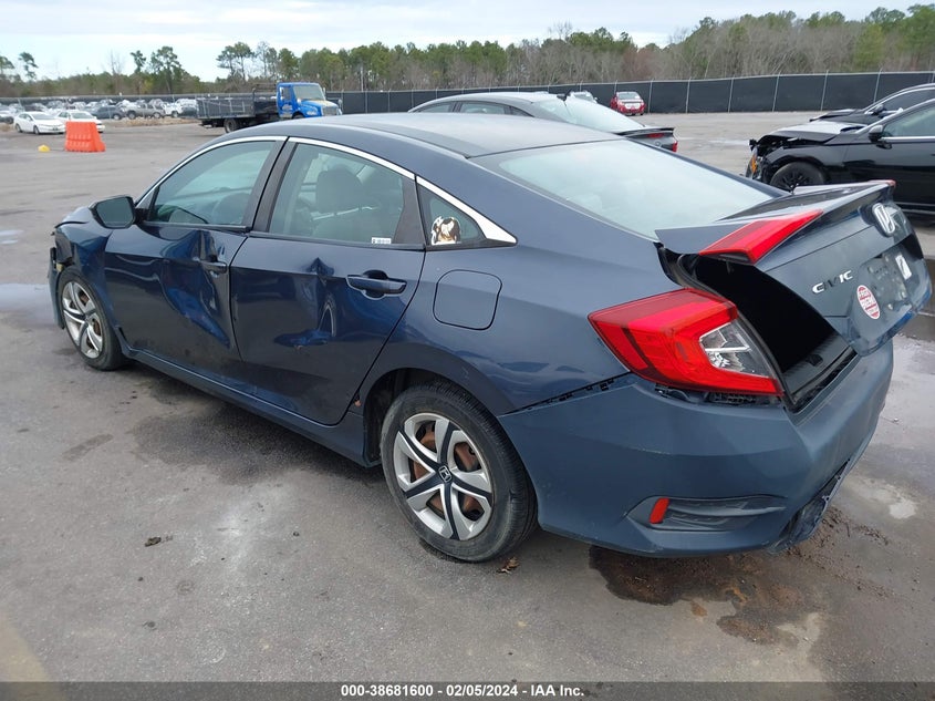 2016 HONDA CIVIC LX - 19XFC2F56GE039371