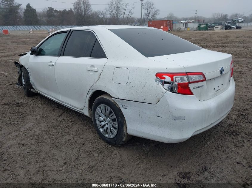 4T1BD1FK1EU115830 2014 Toyota Camry Hybrid Le