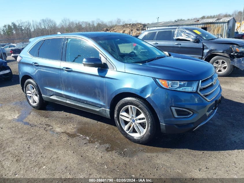 2018 Ford Edge Sel VIN: 2FMPK4J92JBB88836 Lot: 38681790