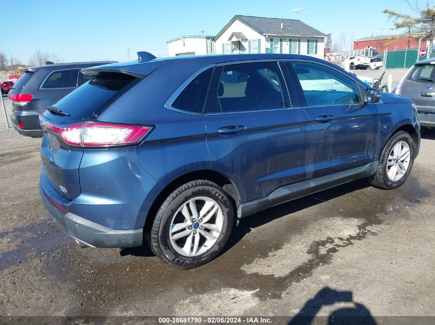 2018 Ford Edge Sel VIN: 2FMPK4J92JBB88836 Lot: 38681790