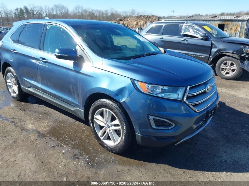 2018 Ford Edge Sel VIN: 2FMPK4J92JBB88836 Lot: 38681790