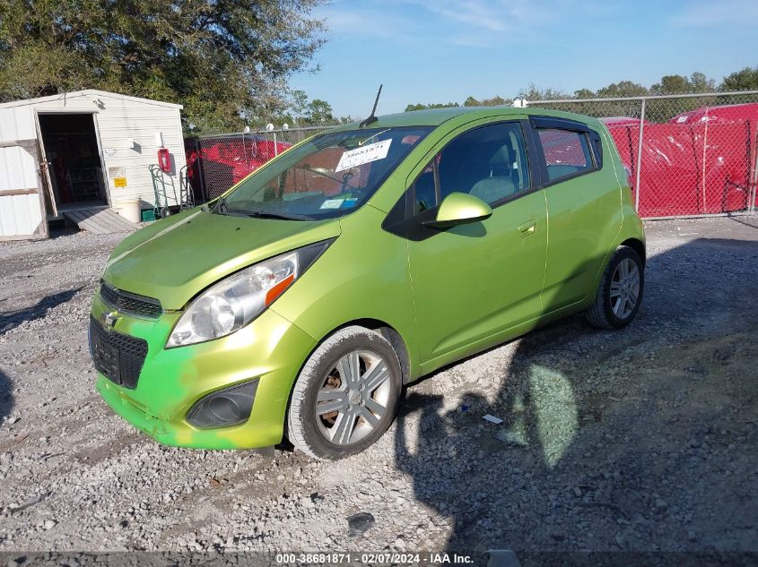 2014 CHEVROLET SPARK LS AUTO - KL8CB6S90EC421558