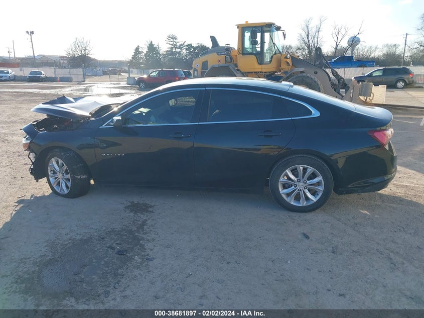 2019 CHEVROLET MALIBU LT - 1G1ZD5ST1KF227139