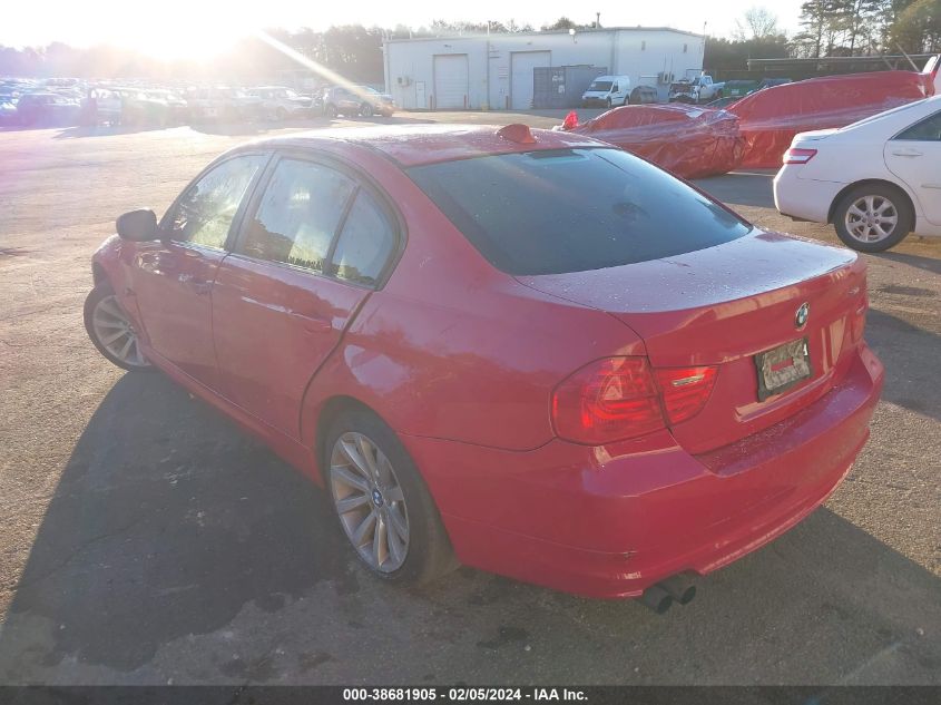 2011 BMW 328I xDrive VIN: WBAPK5C50BF121718 Lot: 38681905