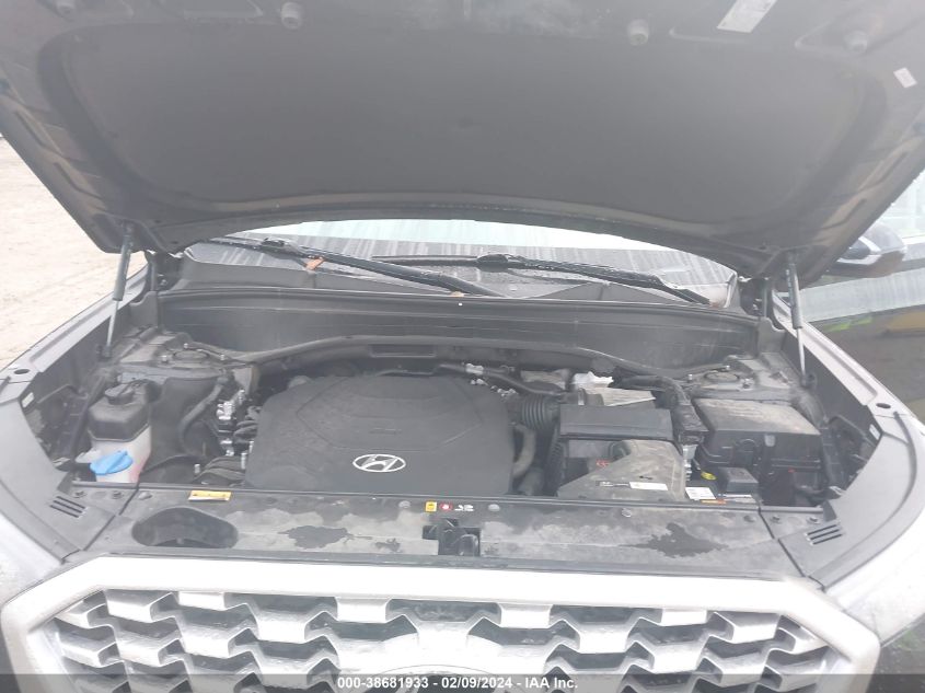 2022 Hyundai Palisade Sel VIN: KM8R44HE0NU381881 Lot: 38681933