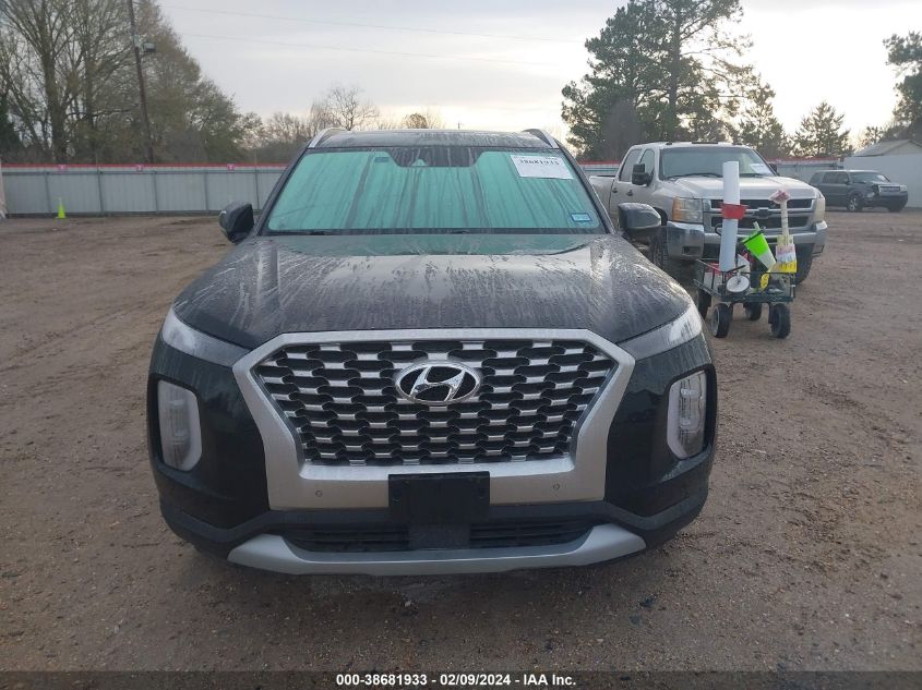 2022 Hyundai Palisade Sel VIN: KM8R44HE0NU381881 Lot: 38681933