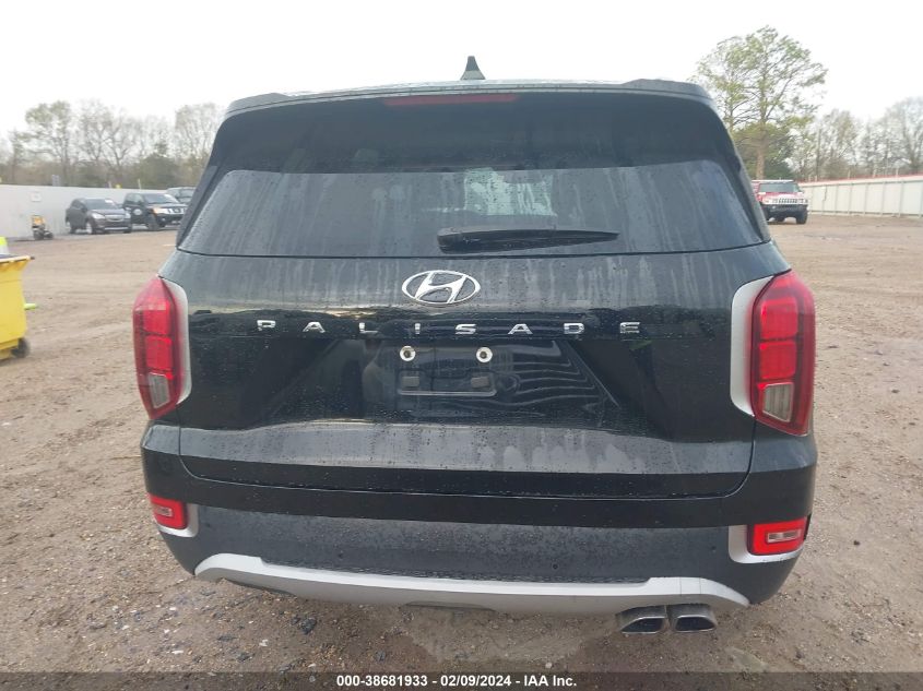 2022 Hyundai Palisade Sel VIN: KM8R44HE0NU381881 Lot: 38681933