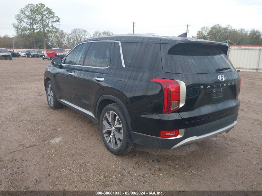 2022 Hyundai Palisade Sel VIN: KM8R44HE0NU381881 Lot: 38681933