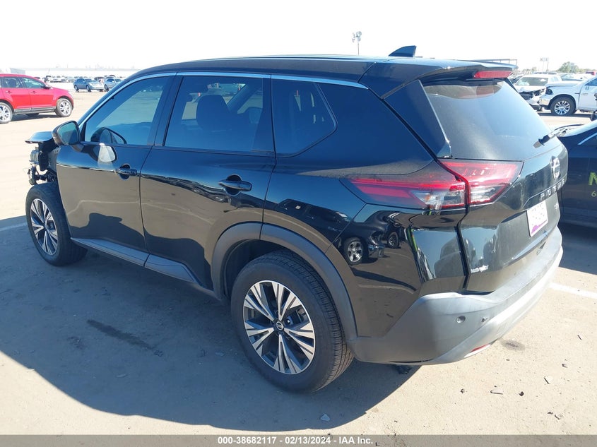 VIN 5N1AT3BA1MC727988 2021 NISSAN ROGUE SV FWD