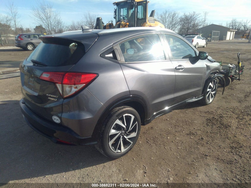 VIN 3CZRU6H11LM738039 2020 HONDA HR-V AWD SPORT