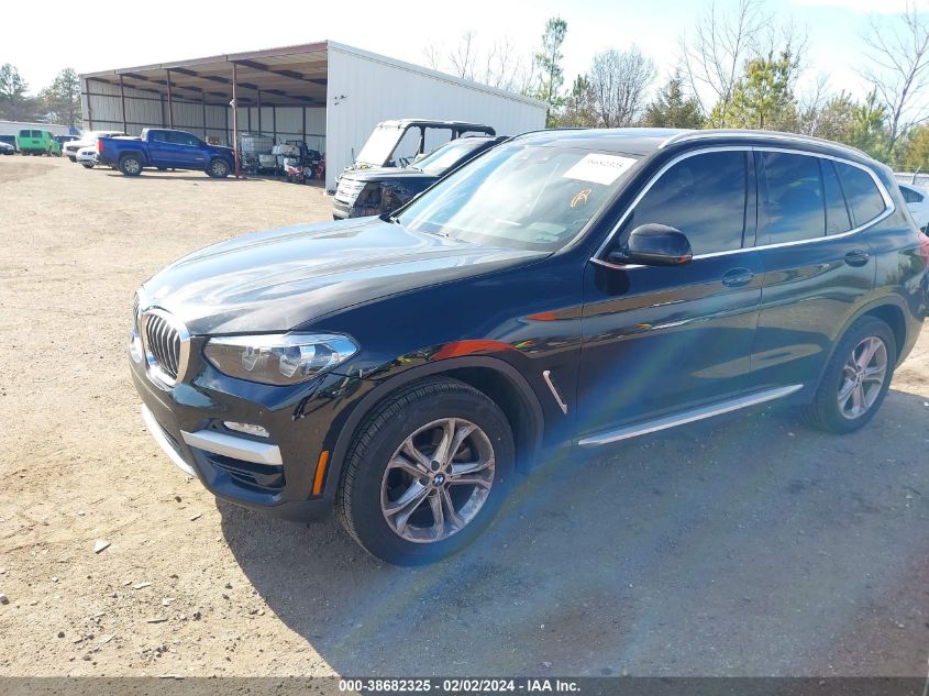 5UXTR9C59KLD93644 2019 BMW X3, photo no. 2